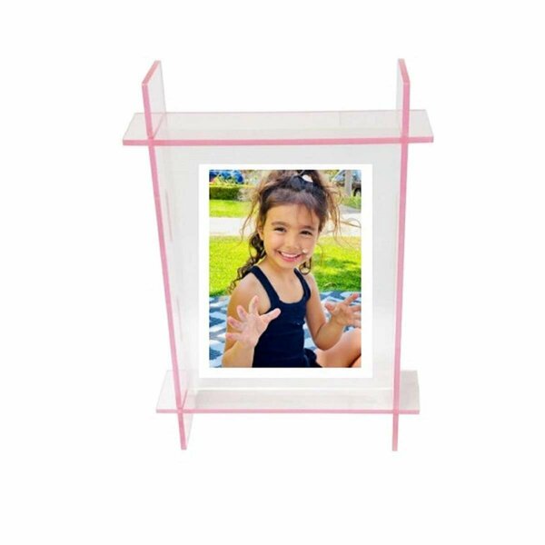 R16 Home 8 x 10 in. Neon Lucite Frame, Light Pink LPF02-L.PINK